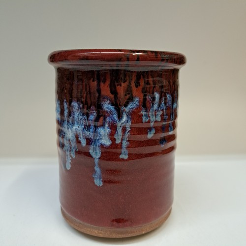 Click to view detail for #251282 Small Utensil Holder 5.5x4.5 $14